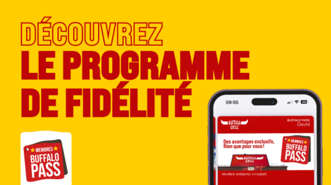 Découvrez le programme de fidélité