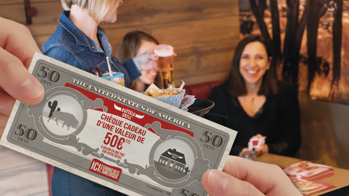 Chèques Cadeau Buffalo Grill