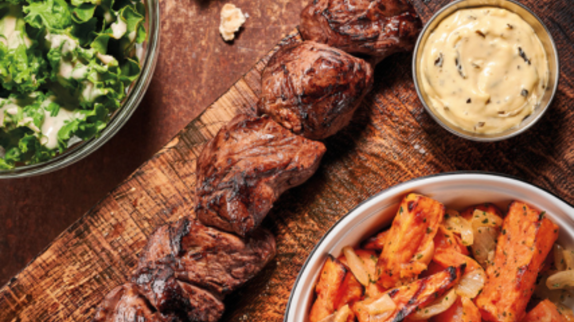 Brochette d'onglet