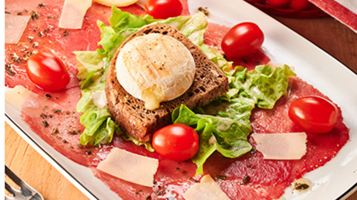 Carpaccio chèvre