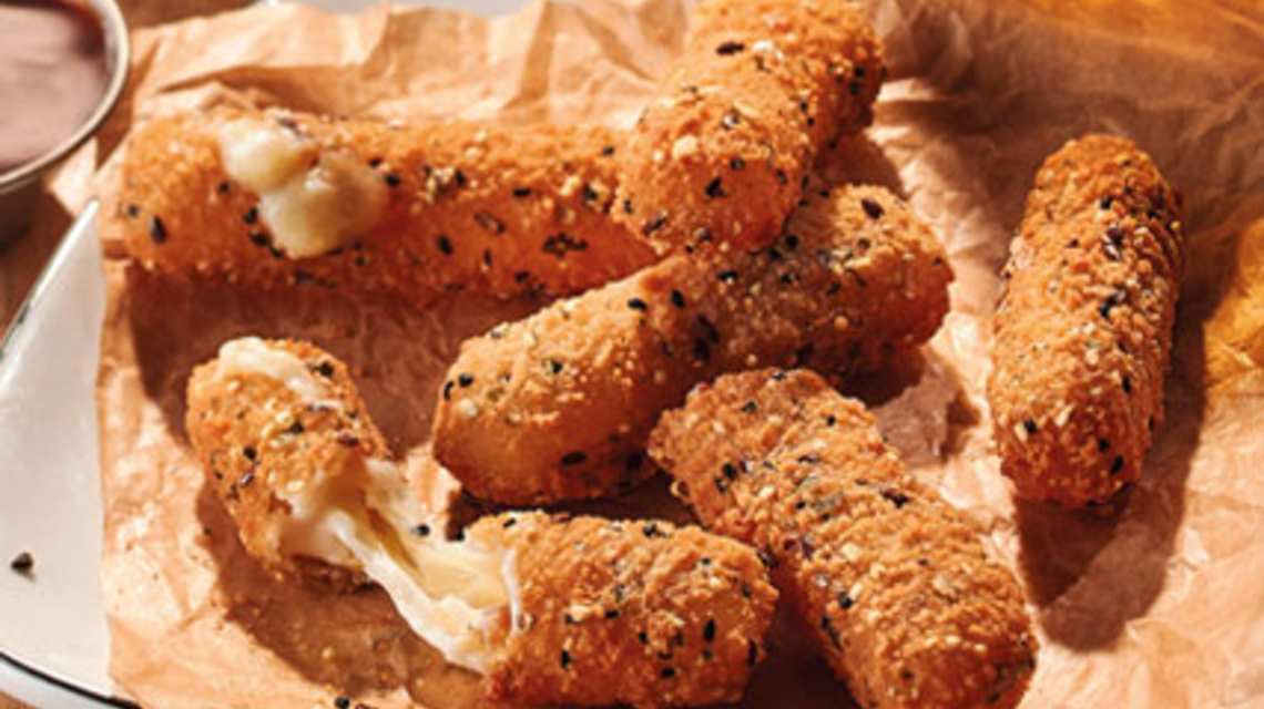 Mozzarella sticks (6 pièces)