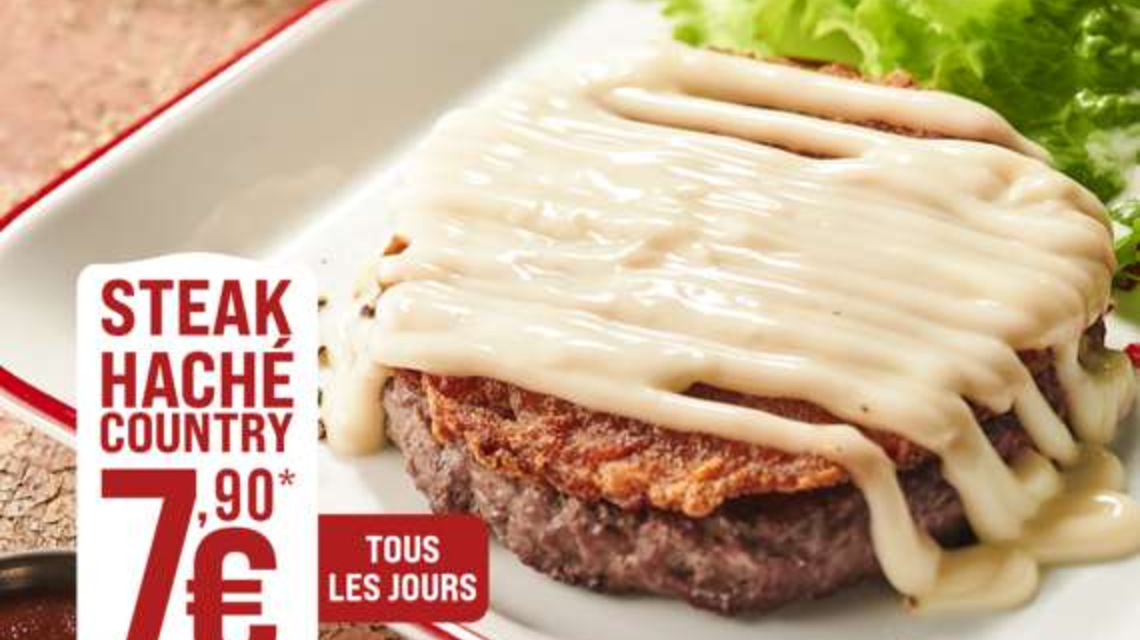 steak haché country 7,95€