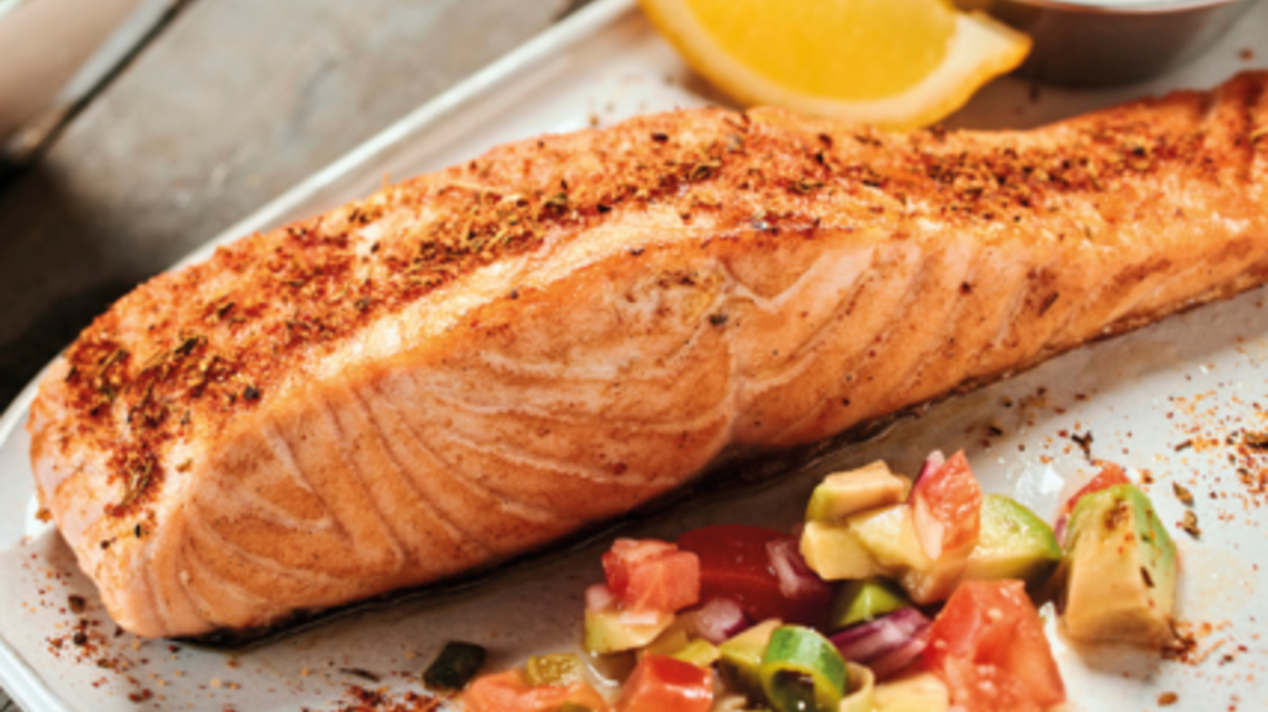 Pavé de saumon cajun