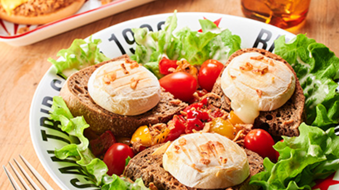 Salade chèvre chaud (7)