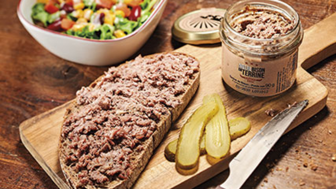 Terrine de bison