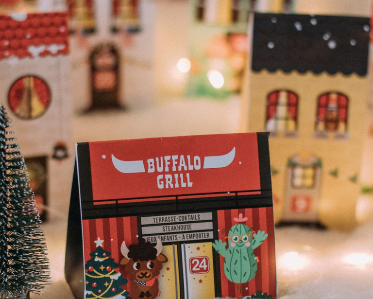 Calendrier de l'avent Buffalo Grill