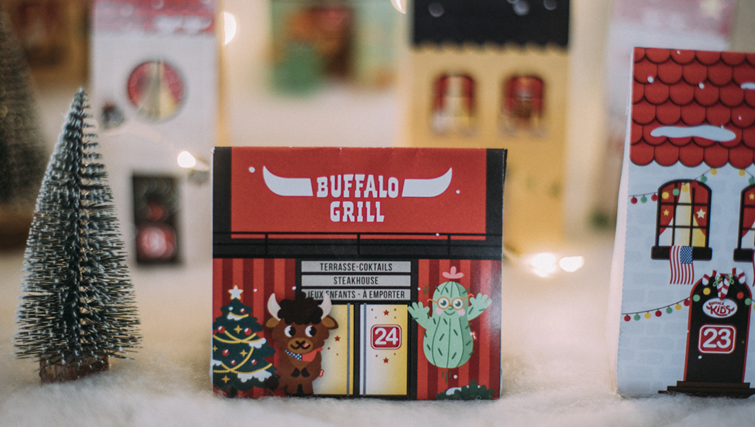 Calendrier de l'avent Buffalo Grill