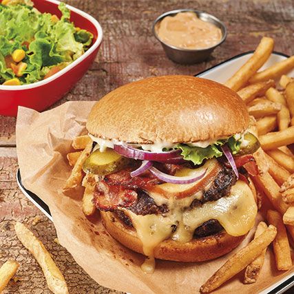 Raclette burger