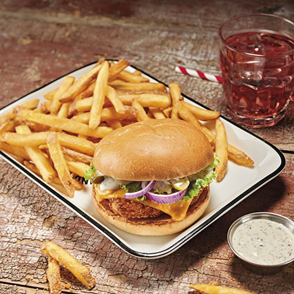 Ranch burger