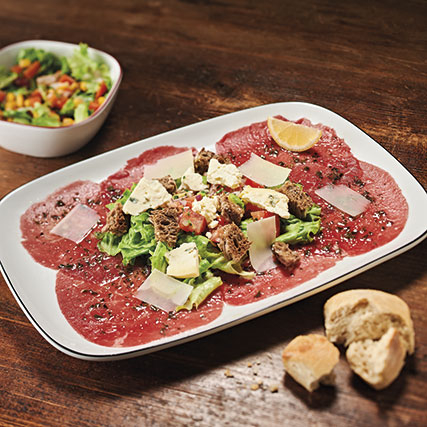 Blue cheese carpaccio
