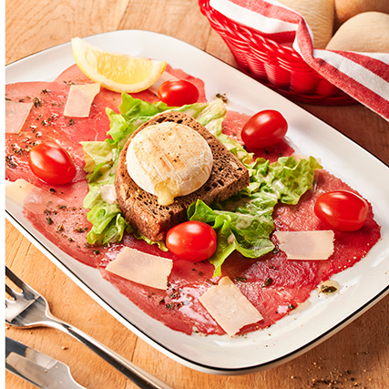 Carpaccio chèvre