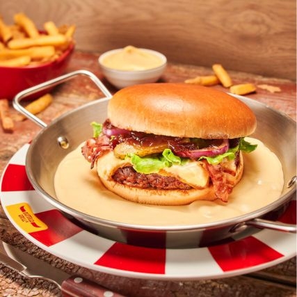 Mount raclette burger