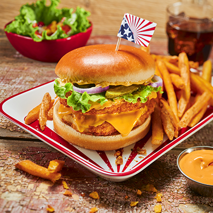 Super famous veggie burger