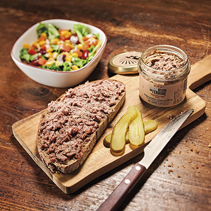 Terrine de bison
